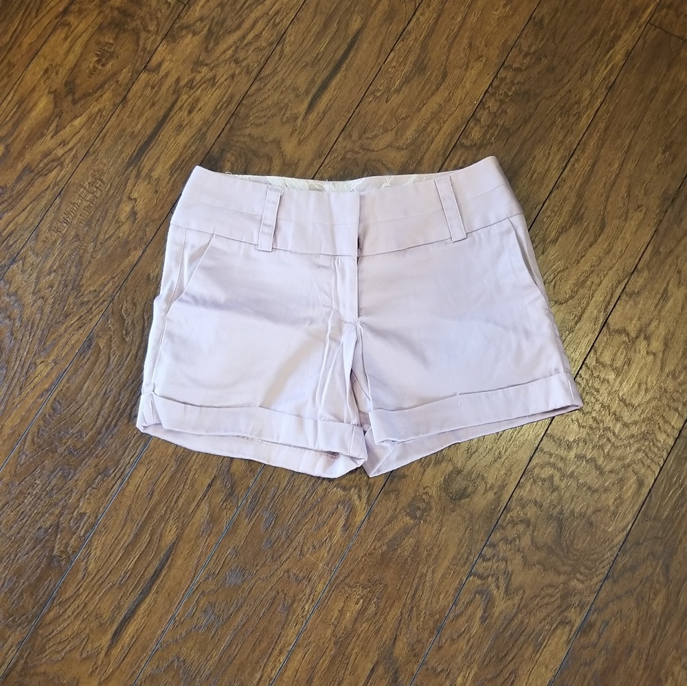 Pink dress shorts
